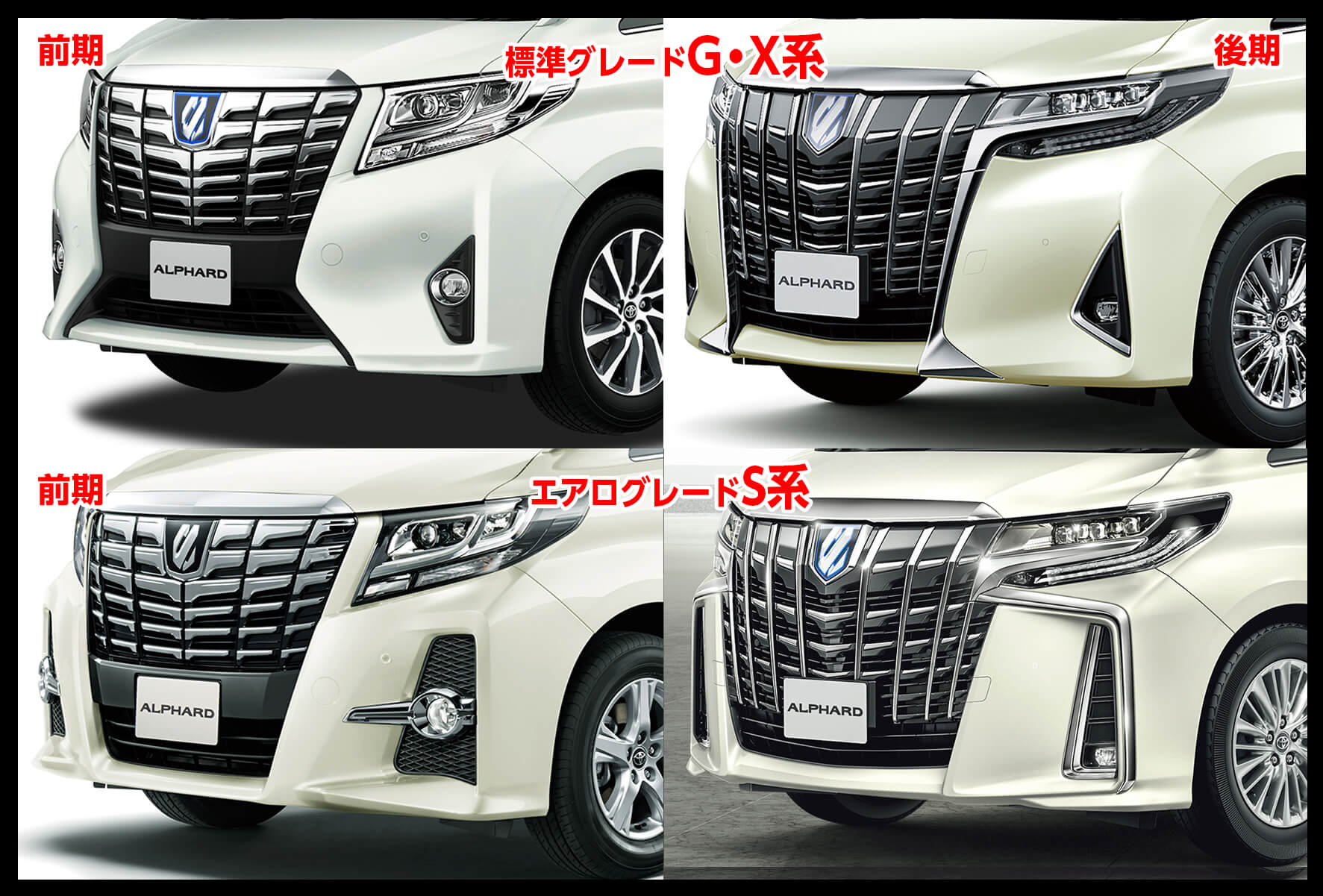 新型 30系 前期 後期 アルファード ヴェルファイア ブラック ラゲッジステップガード プロテクター フルカバー スカッフプレート ラゲージ ヴェルファイア一番大きな違いは目に見えない部分30系 ⁄ 前期 後期