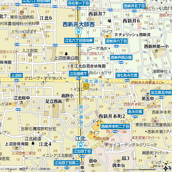 イエローハット西新井店