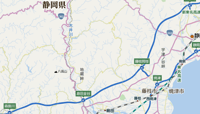 高速道路の最高速度が120キロ